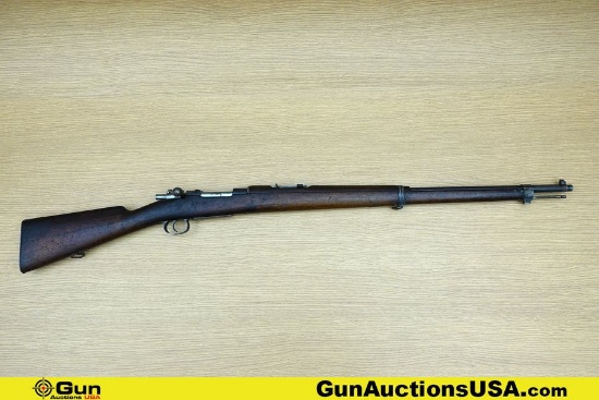 LOEWE BERLIN 1895 CHILEAN 7X57MM Rifle. Good condition, Normal Handling Marks, Scattered Spotting an