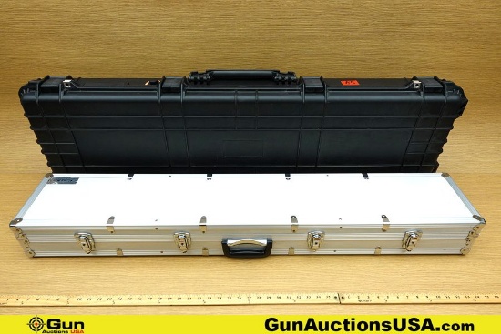 LOCAL PICK UP ONLY, United States Sporting Products, Etc. Aluma Max, Etc. Long Gun Hard Cases. Good