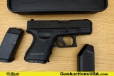 Glock 27 40 S&W Pistol. Excellent. 3.25