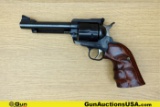 Ruger NEW MODEL BLACKHAWK .45 LC. Revolver. Good condition, Normal Handling Marks, Scattered Spottin