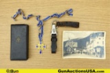 Franz Reischaue, Oberstein Mother's Cross COLLECTOR'S War Time Medal. Excellent. One SS Black Leathe