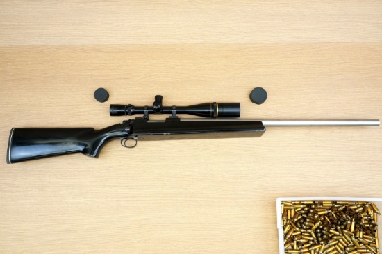 Shiny Rifling Remington 700 6MM BR SHILEN HEAVY PROFILE BARREL Rifle. Very Good. 26 ...