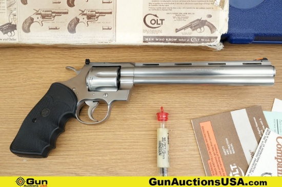 Python 12 Gun COLT PYTHON .357 MAGNUM SNAKE GUN Revolver. Excellent. 8