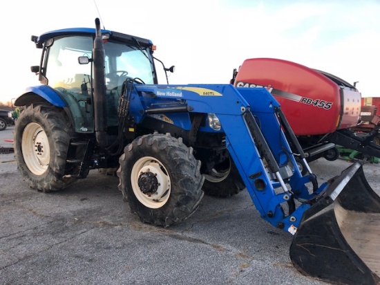 T6030 New Holland Tractor w/ Loader