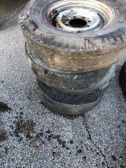 4 Rims and Tires