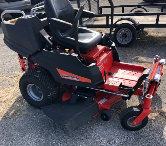 2015 Simplicity Zero Turn Mower