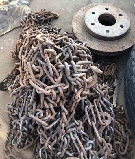 Stack Of Chains & Pair of Rotors