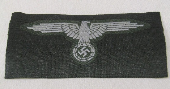 German WWII Bevo Sleeve Eagle.