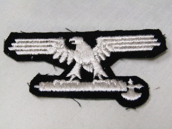 Original Issue Embroidered Italian Volunteer WWII Waffen-SS Sleeve Eagle.