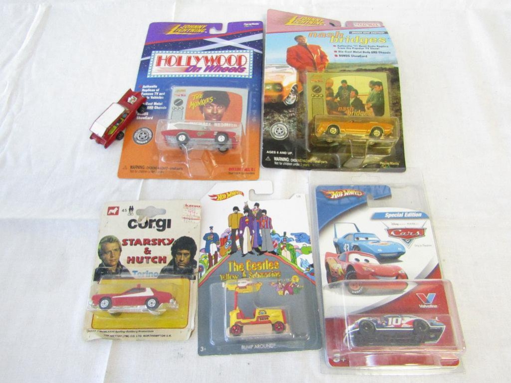 beatles diecast cars