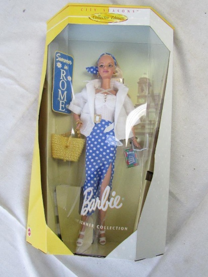 Barbie Doll. 1995 City Seasons Barbie. Collector Edition. New In Box. Box has some storage wear.