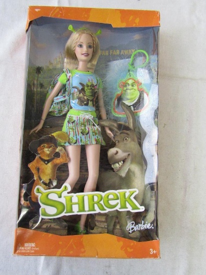 Barbie Doll. 2004 Shrek Barbie. New In Box.