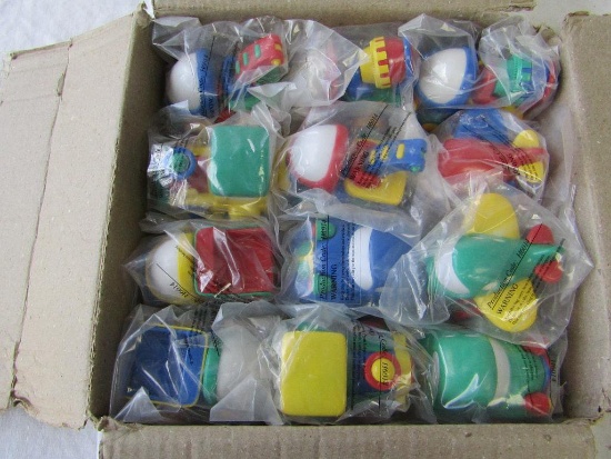 Roly-Poly Vehicles. 12 Vehicles in Original Box. 2003 Oriental Trading.