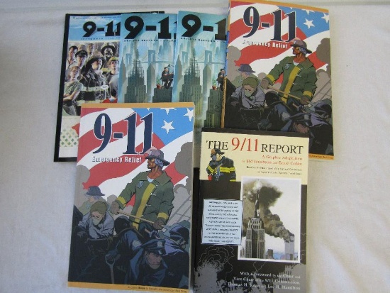 9-11 Graphic Books. 6-Pc Lot. 2002-2006 Comic Book Writers & Artists Tell Stories To Remember.