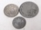 Group of THREE Holocaust period coins from the Litzmannstadt Ghetto.