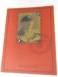 German Third Reich period Ausweis (Id Document). SS-man with printed signature of Viktor Lutze.