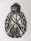 German Imperial 1913 Military badge.