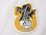 American Hand Painted Leather Patch. USMC VMB/VMTB-621.