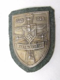 German WWII Third Reich period Stalingrad shield.
