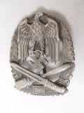 German WWII Third Reich period Heer General Assault badge. 100 assaults.