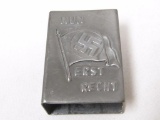 German WWII Third Reich period NSDAP Match Box Cover.