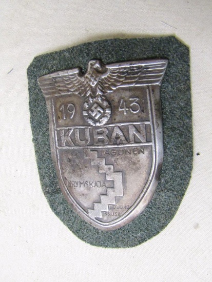 German WWII Third Reich period Kuban shield.