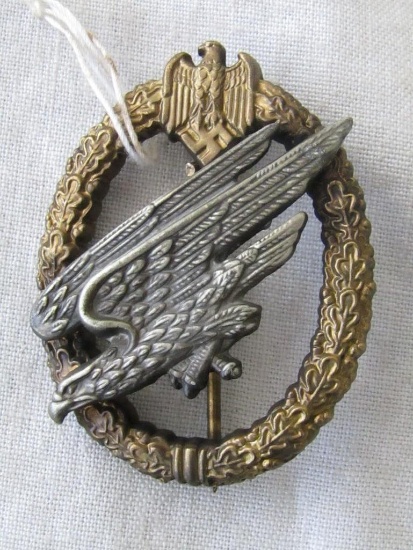 German World War II Army Paratrooper Fallschirmjager Jump Badge.