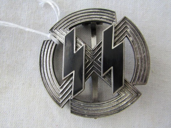 German World War II Waffen SS Silver Sports Proficiency Badge.