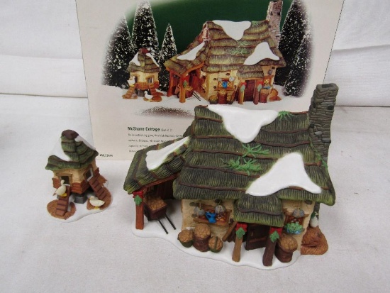 Dept 56 Dickens Village McShane Cottage #56.58444 In Original Box.