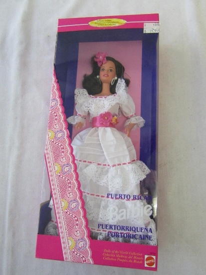 1996 Puerto Rican Barbie Doll. Collector Edition. Dolls of the World Collection. New In Box.