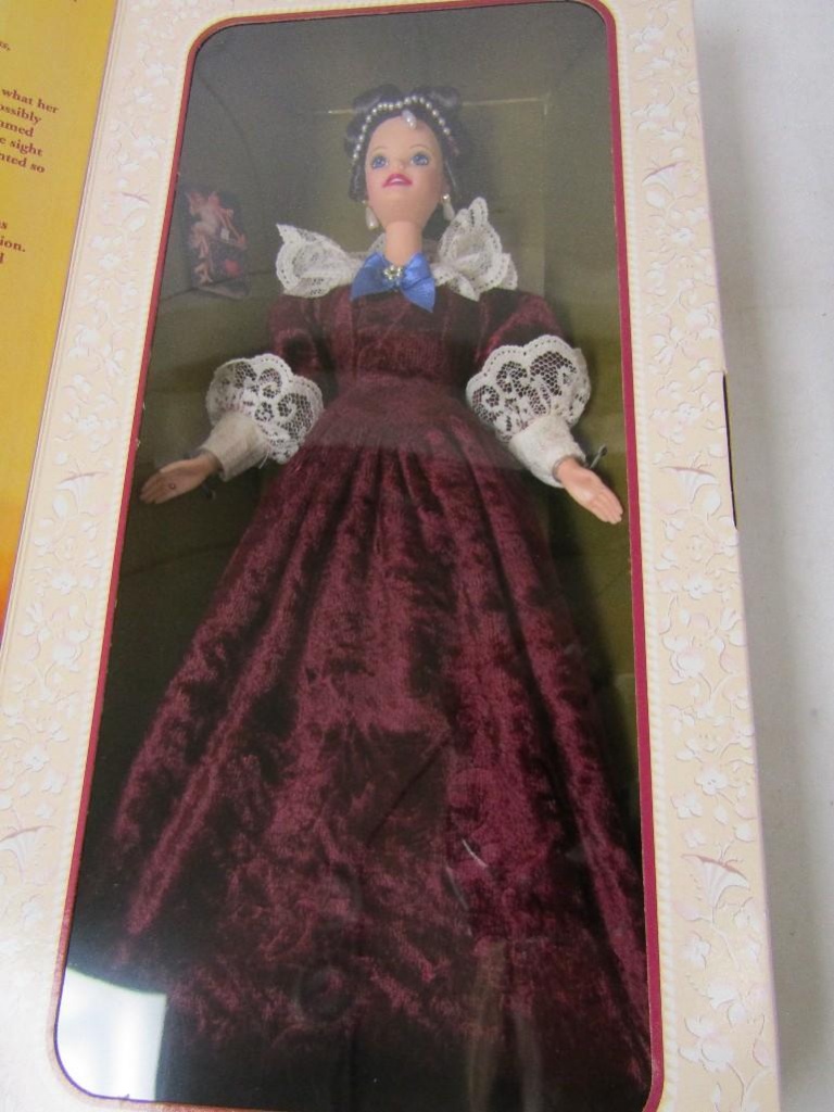 hallmark sentimental valentine barbie 1996