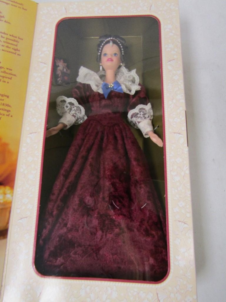 hallmark sentimental valentine barbie 1996