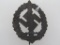 German World War II SA Sturm Abteilung War Wounded Sports Proficiency Badge. Maker marked `RZM