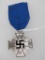 German World War II NSDAP 25 year Faithful Service Cross.