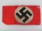 German World War II Political Swastika Arm Band.