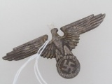 German World War II Waffen SS Officers Visor Cap Eagle.