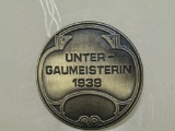 German World War II Unter-Galimeisterin 1939 Badge.