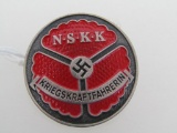 German World War II NSKK Motorized Korps Swastika Badge.