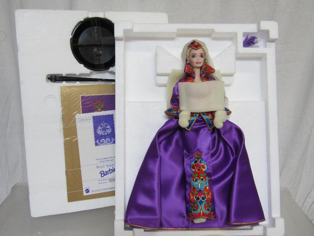 Royal Splendor PORCELAIN BARBIE Doll SIGNED Limited Edition 2nd