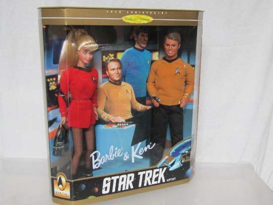 1996 Barbie & Ken Star Trek Gift Set. 30th Anniversary Collector Edition. New In Box....