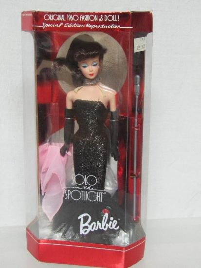 1994 Solo in the Spotlight Barbie Doll. Original 1960 Fashion & Doll. Special Edition Reproduction.