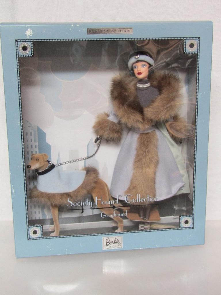 2000 Society Hound Collection Greyhound Barbie Doll. Limited Edition. New  In Box. | Art, Antiques & Collectibles Toys Dolls Barbie Dolls Contemporary  (1973 - Now) | Online Auctions | Proxibid