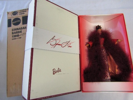 1998 Cinnabar Sensation Barbie Doll. Byron Lars. Ltd Edition. Runway Collection. 2nd In Series. NIB.