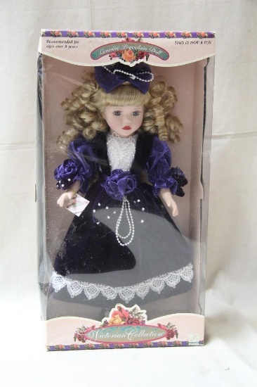 brass key porcelain dolls victorian collection 1998
