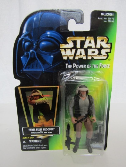 1996 Star Wars Power Of The Force Kenner/Hasbro Collection 1 Action Figure. Rebel Fleet Trooper.