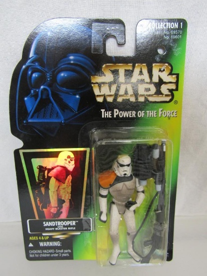 1996 Star Wars Power Of The Force Kenner/Hasbro Collection 1 Action Figure. Sandtrooper. New On Card