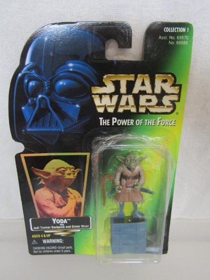 1996 Star Wars Power Of The Force Kenner/Hasbro Collection 1 Action Figure.Yoda.