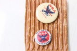 Vintage National Recovery Administration NRA Member We Do Our Part Pins. 2 Pc Lot