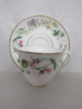 Teacup w/Matching Saucer. 1988 Royal Worchester. Arcadia. Made In England.
