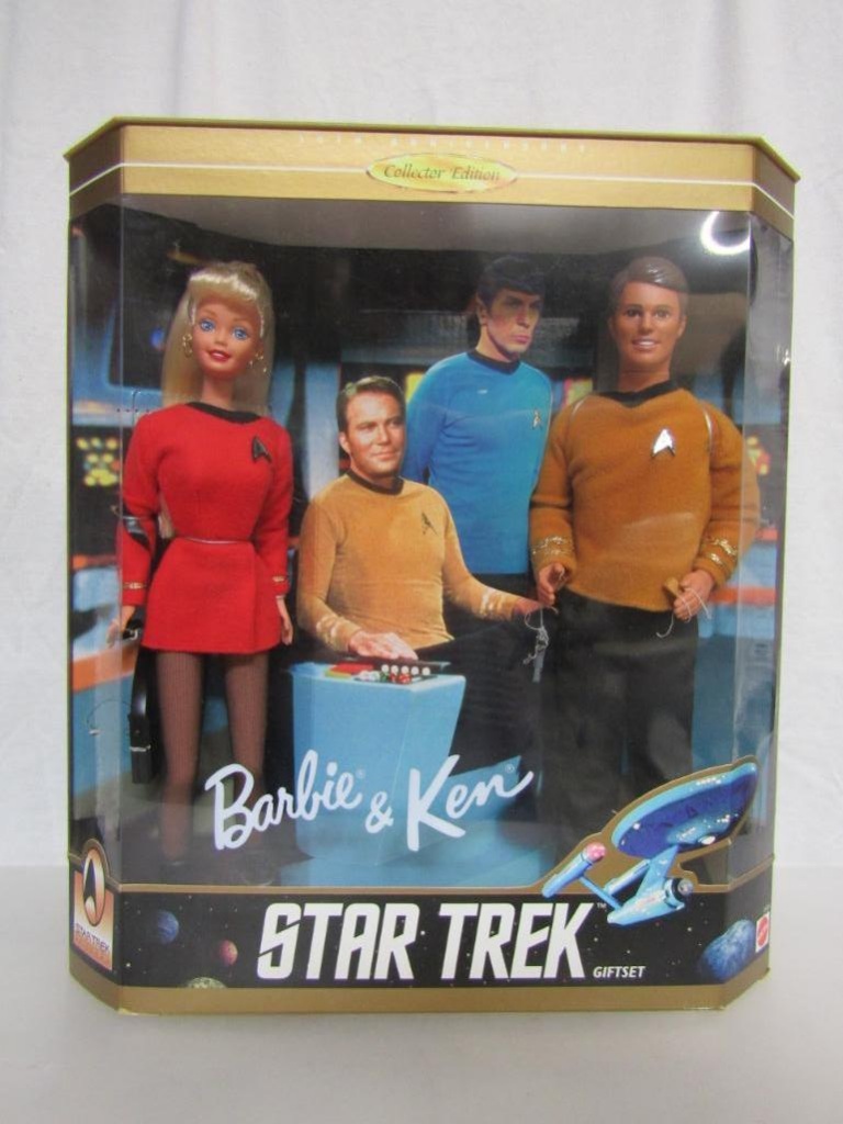 1996 star trek barbie and ken